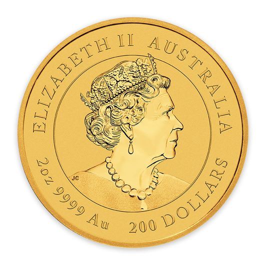 2023 2oz Perth Mint Gold Lunar Rabbit Coin Series 3